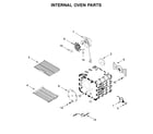 KitchenAid KFGC500JBK00 internal oven parts diagram