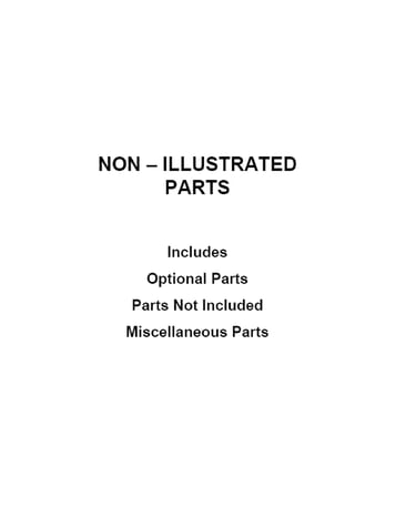 Optional parts (not included)