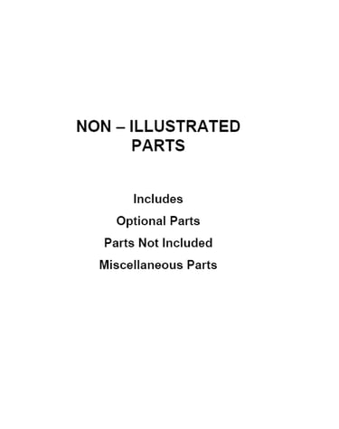 Optional parts (not included)