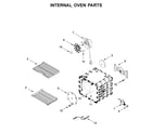 KitchenAid KFGC506JAV00 internal oven parts diagram