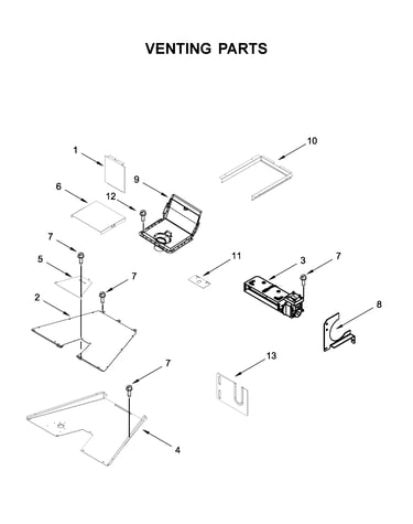 Venting parts