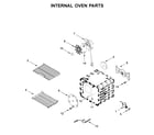 KitchenAid KFGC506JMB00 internal oven parts diagram