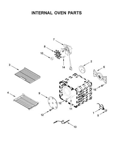 Internal oven parts