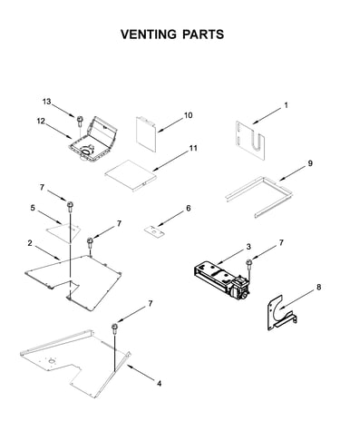 Venting parts