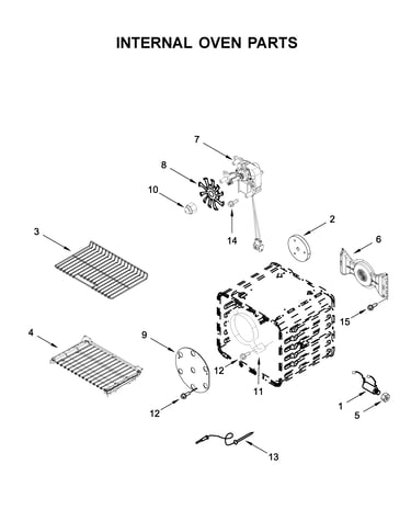 Internal oven parts