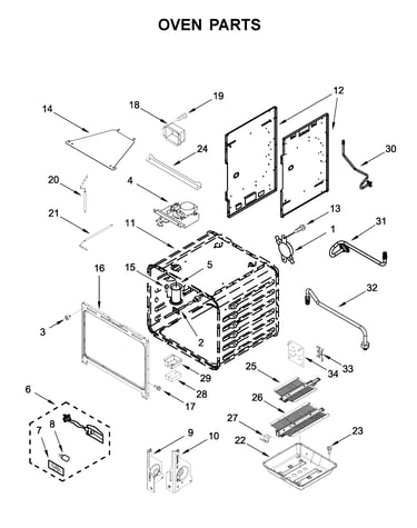 Oven parts