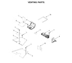 KitchenAid KFGC506JYP00 venting parts diagram