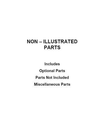 Optional parts (not included)