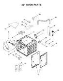 30" oven parts