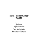 Optional parts (not included)