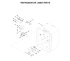 Maytag MFF2558FEZ04 refrigerator liner parts diagram
