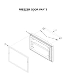 Freezer door parts