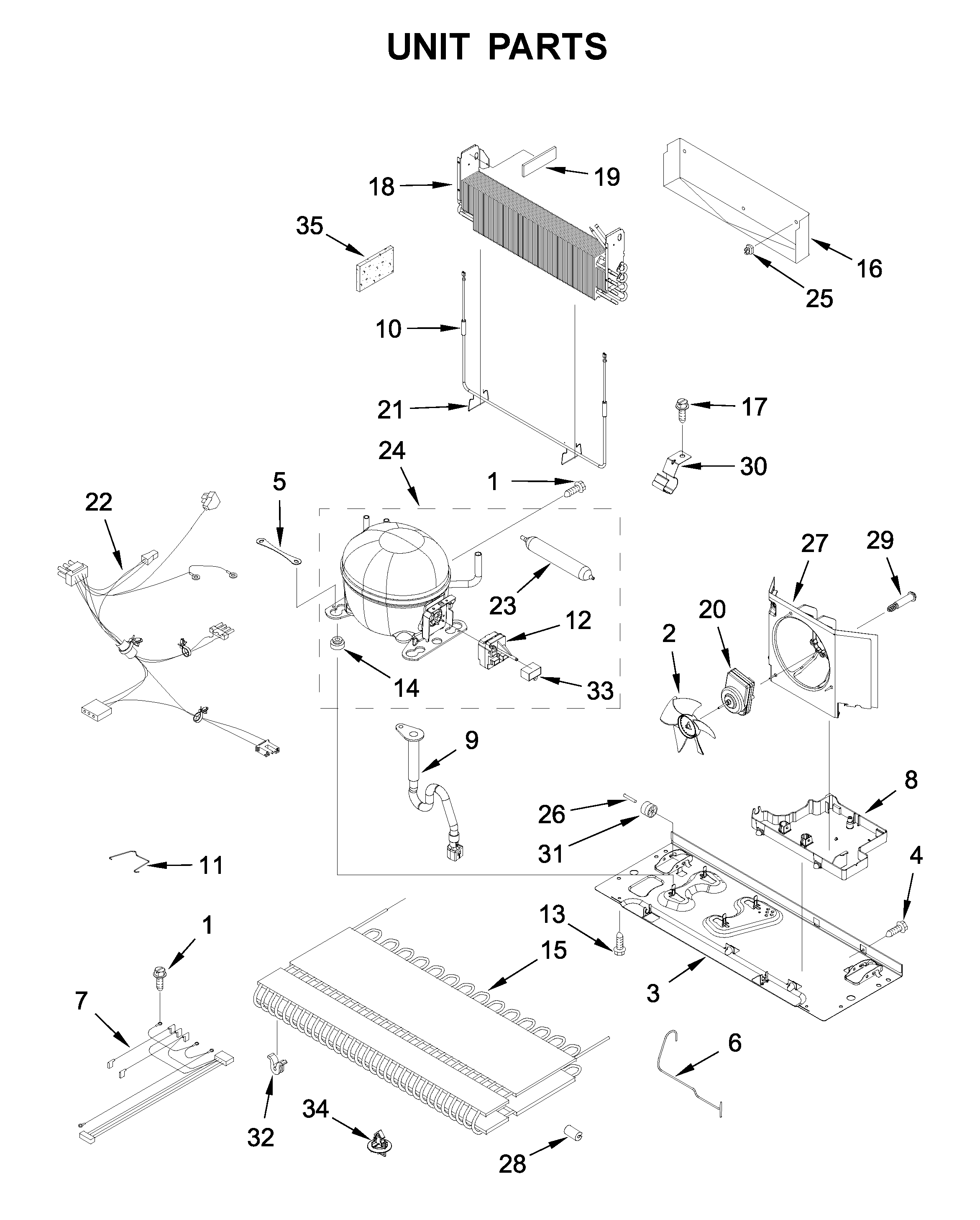 Unit parts
