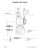 Housing unit parts