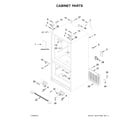 Whirlpool WRF535SWHB02 cabinet parts diagram