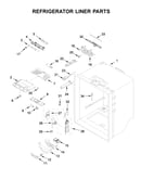 Refrigerator liner parts