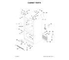Whirlpool WRF535SMHZ03 cabinet parts diagram