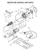 Motor and control unit parts