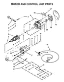 Motor and control unit parts