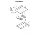 Maytag YMER8880BW0 cooktop parts diagram