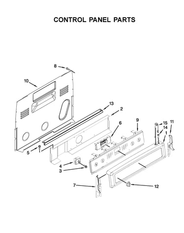 Control panel parts