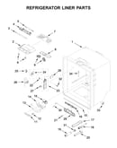 Refrigerator liner parts