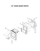 18" oven door parts