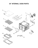 30" internal oven parts