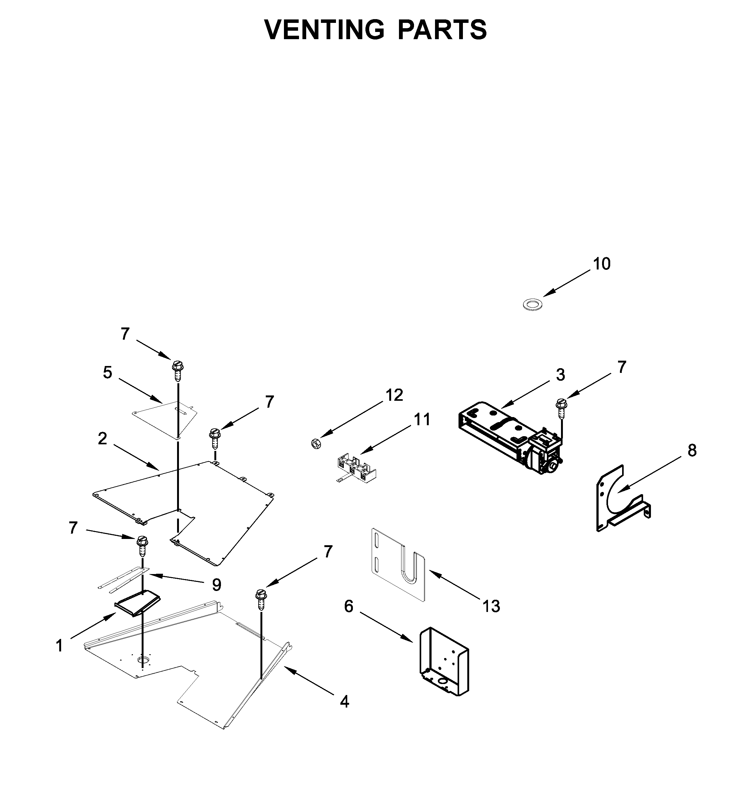 Venting parts