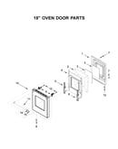 18" oven door parts