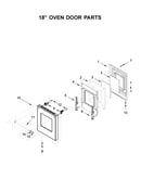 18" oven door parts
