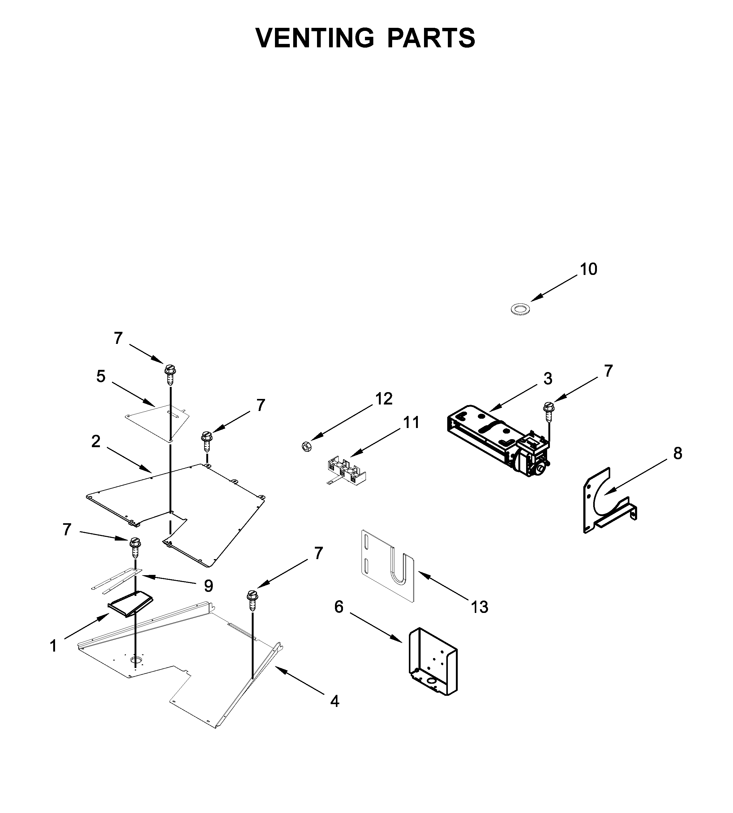 Venting parts