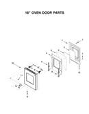 18" oven door parts
