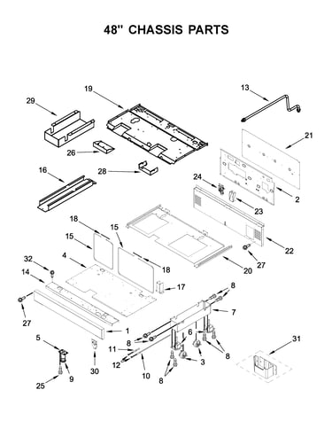 48" chassis parts