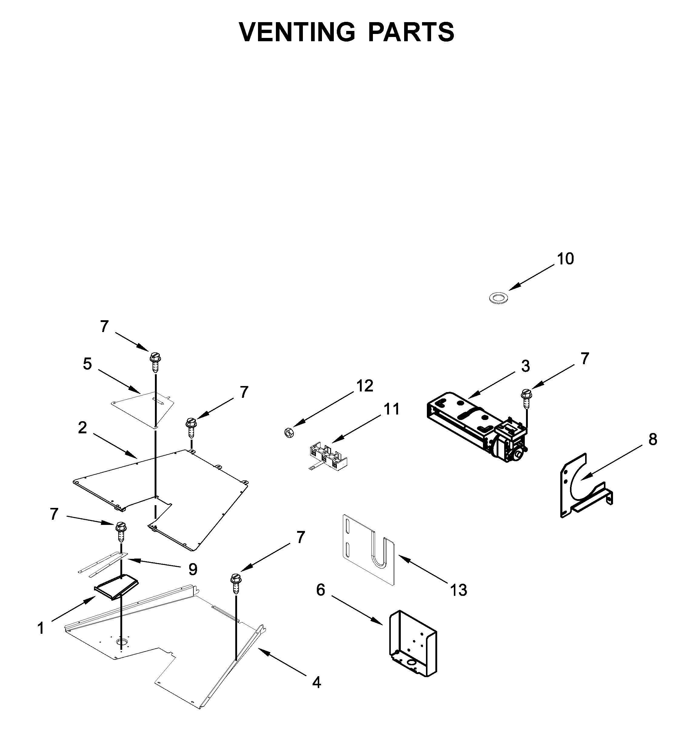 Venting parts