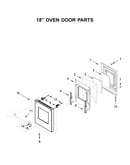 18" oven door parts