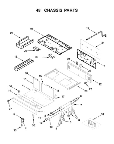 48" chassis parts