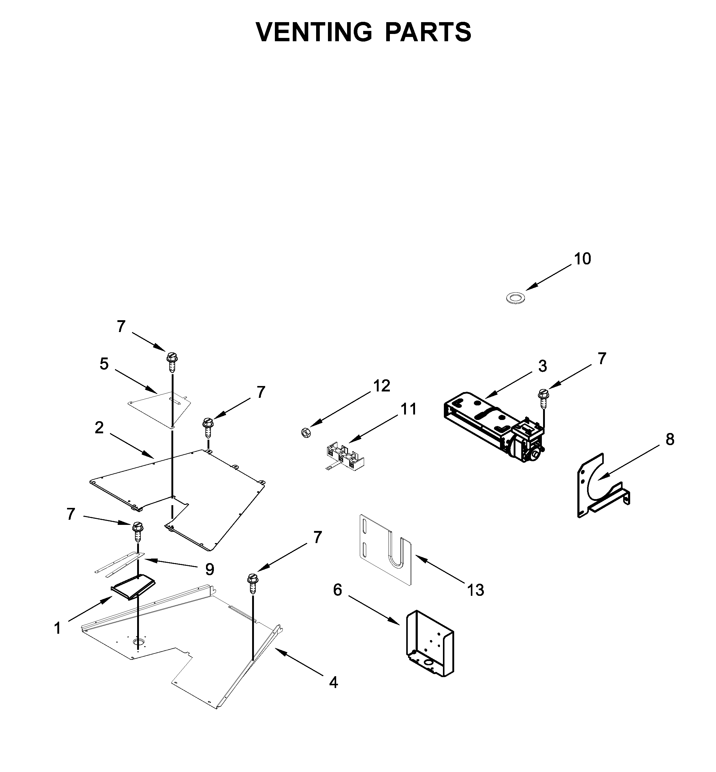 Venting parts