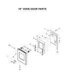 18" oven door parts