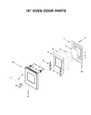 18" oven door parts