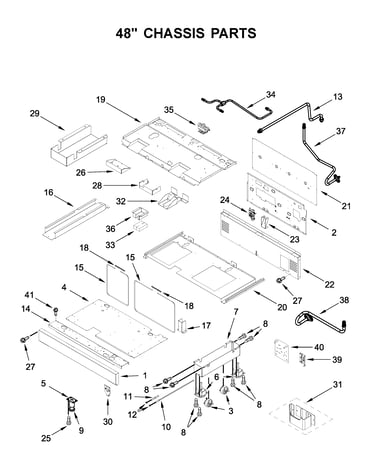 48" chassis parts