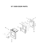 18" oven door parts