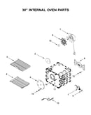 30" internal oven parts