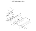 Maytag MER8800FZ2 control panel parts diagram