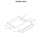 Maytag MER8800FZ2 drawer parts diagram
