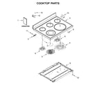 Maytag YMER8800FW2 cooktop parts diagram