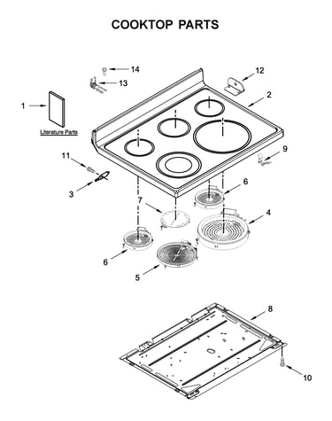 Cooktop parts