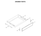 Maytag YMER8800FW2 drawer parts diagram