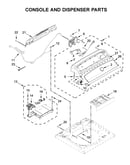 Console and dispenser parts