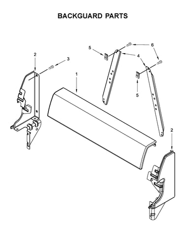 Backguard parts